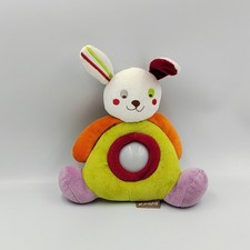 Doudou veilleuse lapin vert