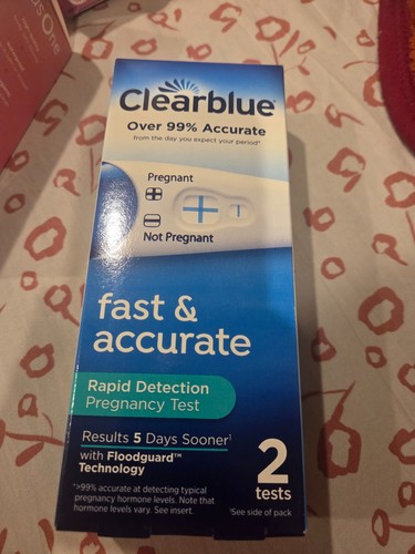 Pregnancy test clear blue - pregnancy,