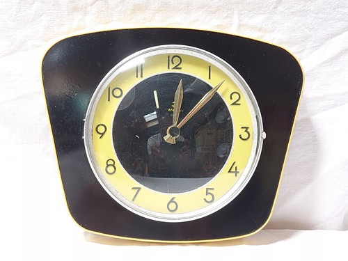 Horloge murale formica vintage - horloge,