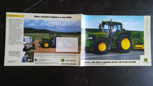 Brochure tracteur john deere - brochure,