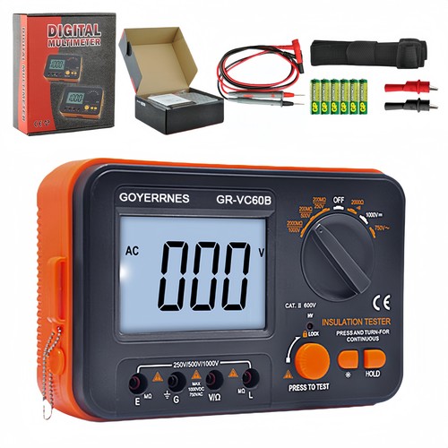 Digital megohmmeter insulation - digital,