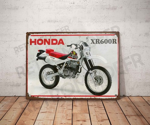 Plaque métal vintage honda - plaque,