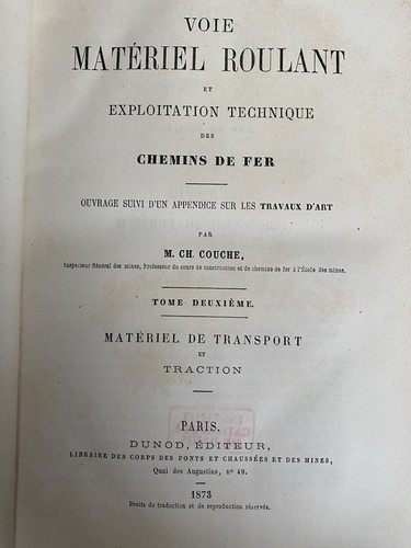 Livre voie matériel roulant - livre,