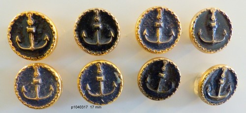 Lot boutons ancre de - ,