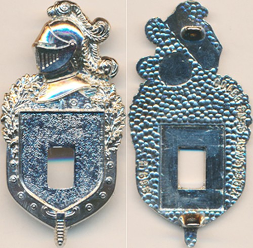 Plateau insigne gendarmerie - plateau,