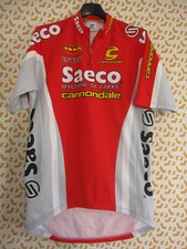 Maillot cycliste Saeco Cannondale 1999 jersey Cycling Jersey Estro - XL