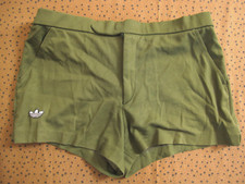 Short Adidas Retro Ventex 80'S vintage Kaki Trefoil Tennis Rare Homme - 85