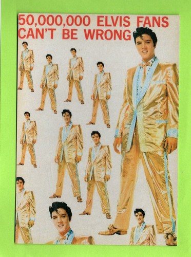 Elvis presley carte postale - elvis,