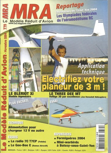 Mra 779 plan bleriot xi - bleriot,