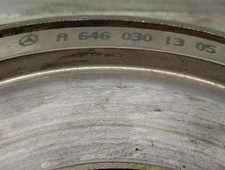 A6460301305 volant moteur
