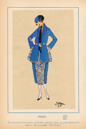 Mode art deco pekin - mode,