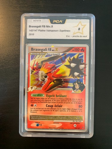 Carte pokémon braségali - :,
