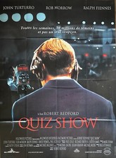 Affiche Cinéma QUIZ SHOW 120x160cm Poster / Robert Redford / John Turturro