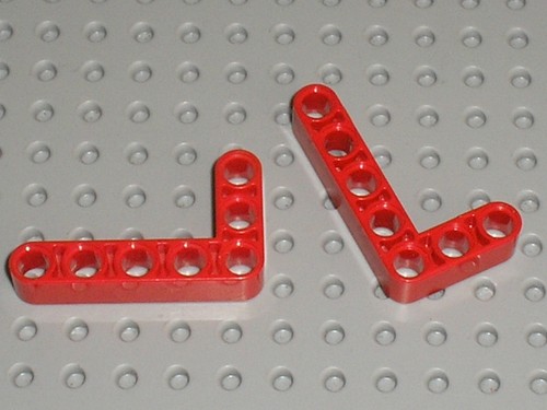Lego technic red beam x - red,