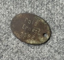 PLAQUE IDENTITÉ TRANCHEE