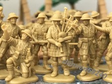 Figurines, 8éme Armée Britannique WWII 1/72 ESCI (8th British Army)