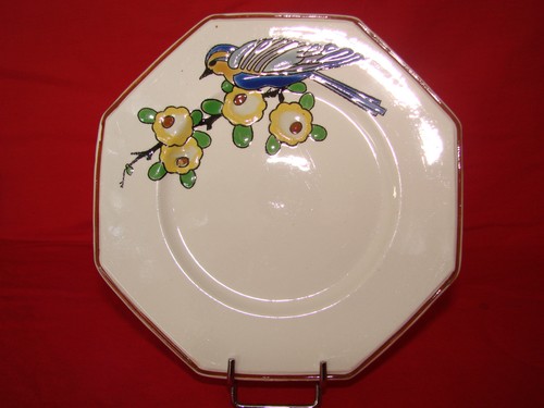 Ancienne assiette dessert art - dessert,