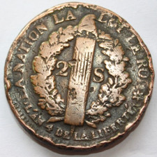 Louis XVI - 2 Sols Français - 1792 BB Strasbourg