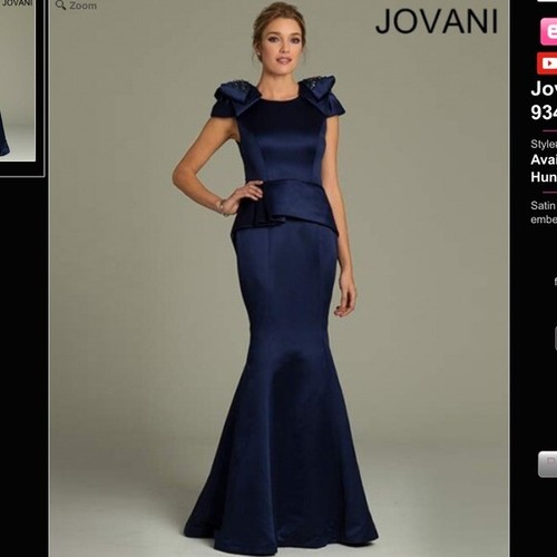 Jovani peplum mermaid - jovani,
