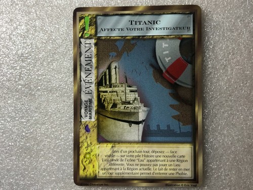 Ccg card mythos carte titanic - card,