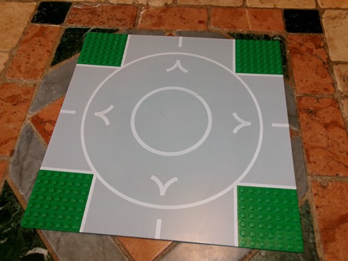 Lego plaque base verte - ,,