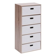 Commode 5 Tiroirs Paniers