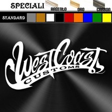 adesivo sticker WEST COAST