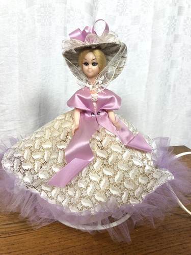 Lampe poupée vintage - , en