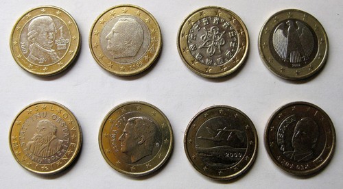 Lot pièces euros - lot, 8