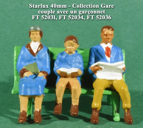 Starlux 40mm collection gare - 40mm,,
