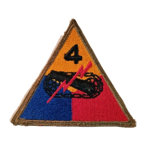 Patch 4th armored division - patch,