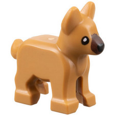 LEGO 2889pb01 Dog, Alsatian /