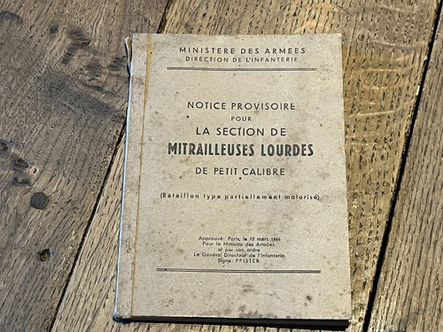 Notice provisoire pour - , la