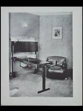 PIERRE CHAREAU, BUREAU, ART DECO - 1929 - PLANCHE