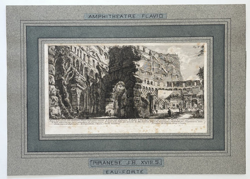 Colisee rome piranese - rome,