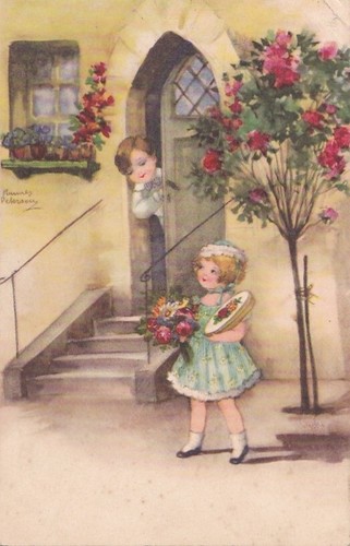 Cpa fantaisie illustration - fantaisie,