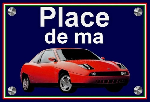 Plaque place ma - plaque, fiat