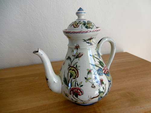 Cafetiere faience gien - cafetiere,
