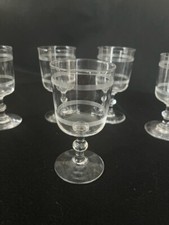 VERRES CRISTAL soufflé  XIXe