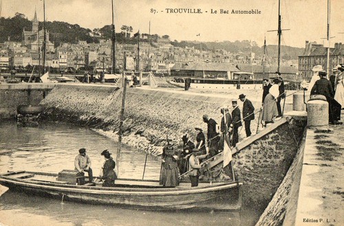 Trouville canot bac - canot,