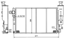 NRF Radiateur, refroidissement