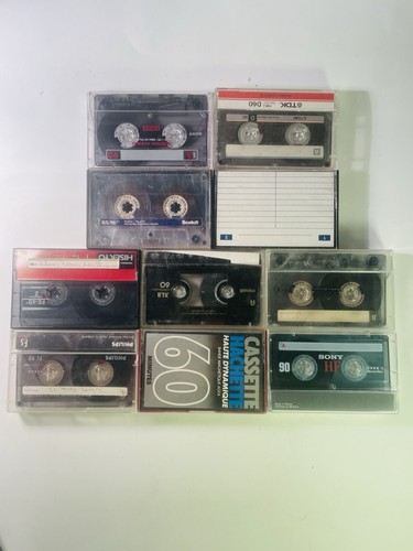 Lot cassette audio - , divers