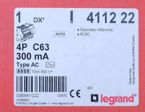 Legrand 4112 disjoncteur - legrand,