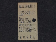 [COLLECTIONS] TICKET de METRO