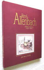 ALSACE PEINTURE : RENE ALLENBACH peintre et graveur 1889-1958