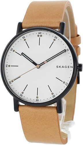 Montre cuir marron - montre, clair