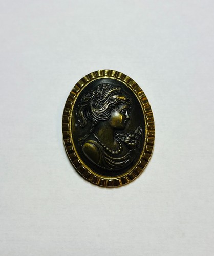 Clip foulard vintage camée - clip,