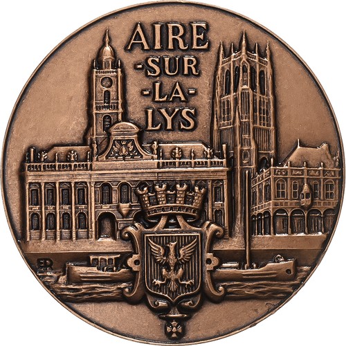 France médaille ville - france,,