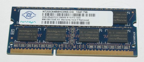 Mémoire nanya sodimm ddr3 - mémoire,
