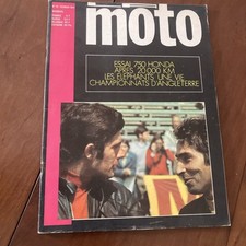 La Moto N°10 1971 Yvon Duhamel Honda CB750 Trial Chateau du Loir Course UK etc
